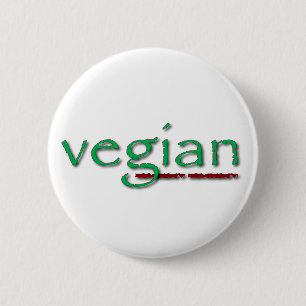 Trendy Vegian Ronde Button 5,7 Cm