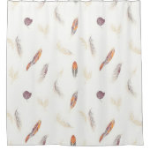 Trendy Veren Luxe Boho Collectie Douchegordijn (Voorkant)