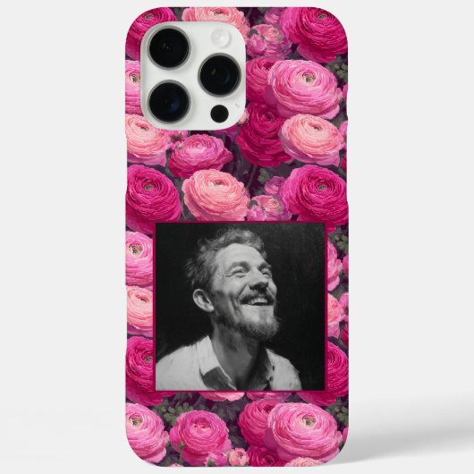 Trendy Verjaardagsfeest Ranunculus Bloemstuk Op Ma Case-Mate iPhone Case (Achterkant)