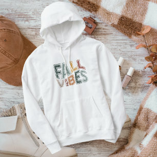 Trendy verontruste Herfst vibes Hoodie