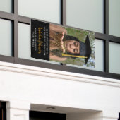 Trendy Vertical Afstuderen Photo Afstuderen Spandoek (Buitenkant Gebouw)