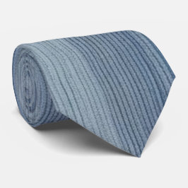 Trendy Vertical Denim Stripes Stropdas
