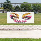 Trendy Vibrant Waterverf Eye Make-up Artist Spandoek (Insitu)