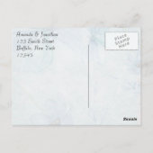 Trendy Victoriaans Lady  Dank u Briefkaart (Achterkant)