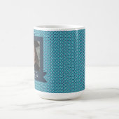 Trendy vierkant print Masters Grad Magische Mok (Midden)