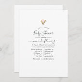 Trendy virtuele douche kaart (Voorkant / Achterkant)