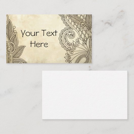 Trendy Visitekaartjes (Voorkant / Achterkant)