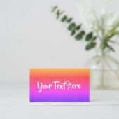 Trendy Visitekaartjes (Staand voorkant)