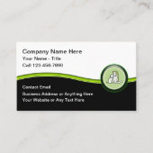 Trendy Visitekaartjes voor dierenverzorging (Voorkant)