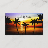 Trendy Visitekaartjes voor reisbureaus (Voorkant)