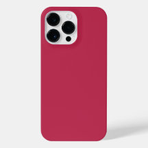 Trendy viva magenta solid color Hoesje-Mate iPhone