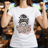 Trendy Voetbalmoeder Cute Stijl T-shirt
