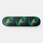 trendy vogel van de paradise bloem persoonlijk skateboard (Horizontaal)