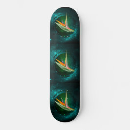 trendy vogel van de paradise bloem persoonlijk skateboard