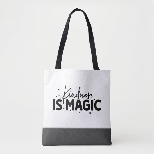 Trendy vriendelijkheid is magie tote bag (Voorkant)