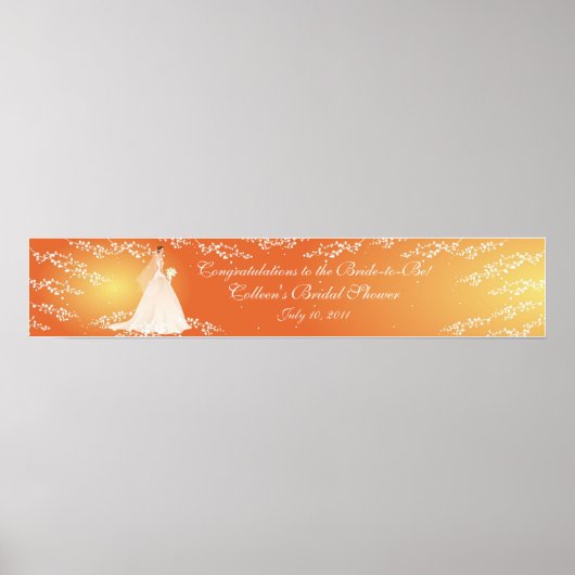 Trendy Vrijgezellenfeest Banner Poster (Voorkant)