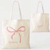 Trendy Vrouwelijke Coquette Esthetische Girly Bow Tote Bag