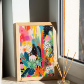 Trendy Wall Art Abstracte Print Dopamine Decor Foto Afdruk