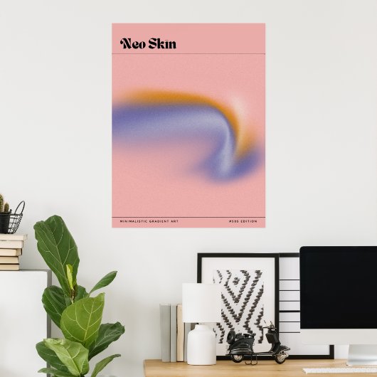 Trendy Wall Art Poster (Thuiskantoor)