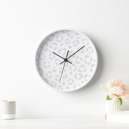 Trendy Wall Clock Leopard (Huis)
