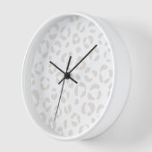 Trendy Wall Clock Leopard (Hoek)