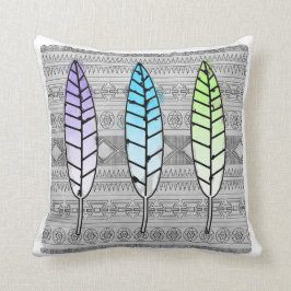 Trendy Watercolor Tribale Veer Kussen
