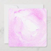 Trendy Waterecolor Diamond | Wees mijn Bridesmaid Kaart (Achterkant)