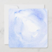 Trendy Waterecolor Diamond | Wees mijn dienstmeisj Kaart (Achterkant)