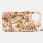 Trendy Waterverf Boho Floral & Fox Case-Mate iPhone Case (Achterkant (horizontaal))