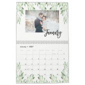 Trendy Waterverf Botanische bladeren | Foto Kalender (Jan 2027)