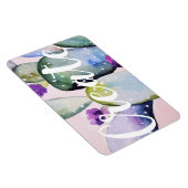 Trendy Waterverf Cactus Illustration Creëer Magneet (Rechterzijde)