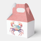 Trendy Waterverf Crab Boil Party Bedankdoosjes (Achterkant)