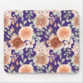 Trendy Waterverf Flowers Muismat (Voorkant)