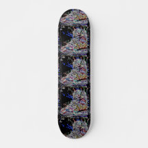 Trendy waterverf graffiti Sneakers