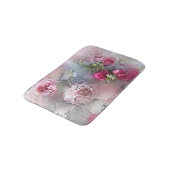 Trendy Waterverf Rozen Flowers Floral Elegant Badmat (Gekanteld)