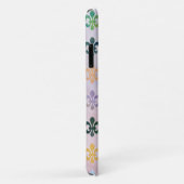 Trendy Waterverf schilderend fleur de lis pattern Case-Mate iPhone Case (Achterkant/rechts)