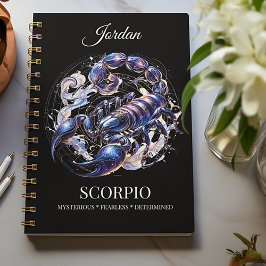 Trendy Waterverf Schorpioen Zodiac Journal Notitieboek