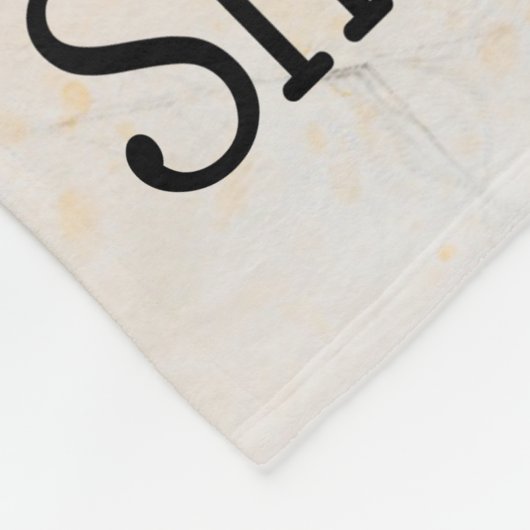 Trendy Waterverf Siamese Cat Personalized Fleece Deken (Hoek)