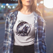 Trendy Waterverf Stier Zodiac Custom T-shirt