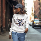 Trendy Waterverf Weegschaal Zodiac Sweatshirt