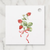 Trendy waterverf weide bruiloftsbrunch bedankjes labels (Achterkant)