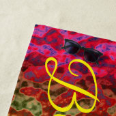 Trendy Waves Beach Towel Strandlaken (In situ)