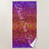 Trendy Waves Strandlaken (Voorkant)