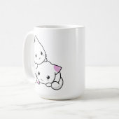 Trendy Whiskers: Love Cat Mok (Voorkant links)