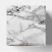 Trendy White Marble Stone - Bedankdoosjes (Bovenkant)
