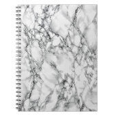 Trendy White Marble Stone Notitieboek (Voorkant)