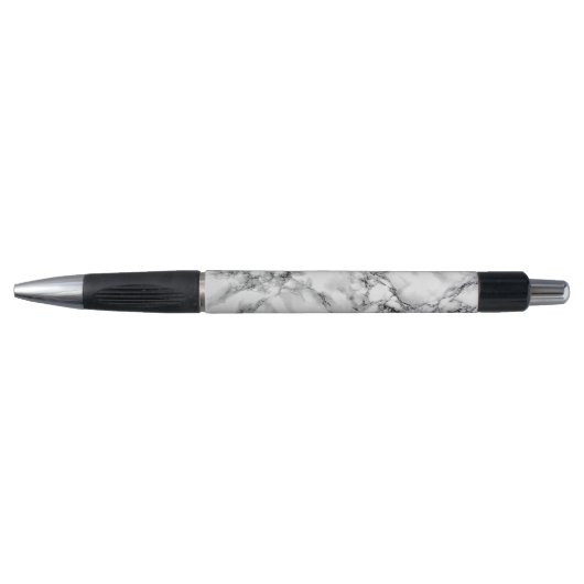 Trendy White Marble Stone Pen (Voorkant)