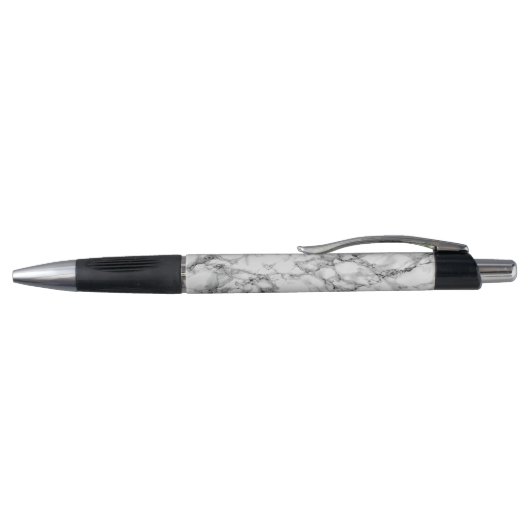 Trendy White Marble Stone Pen (Bovenkant)
