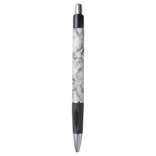 Trendy White Marble Stone Pen (Voorkant Verticaal)