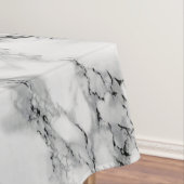 Trendy White Marble Stone Tafelkleed (Voorbeeld)